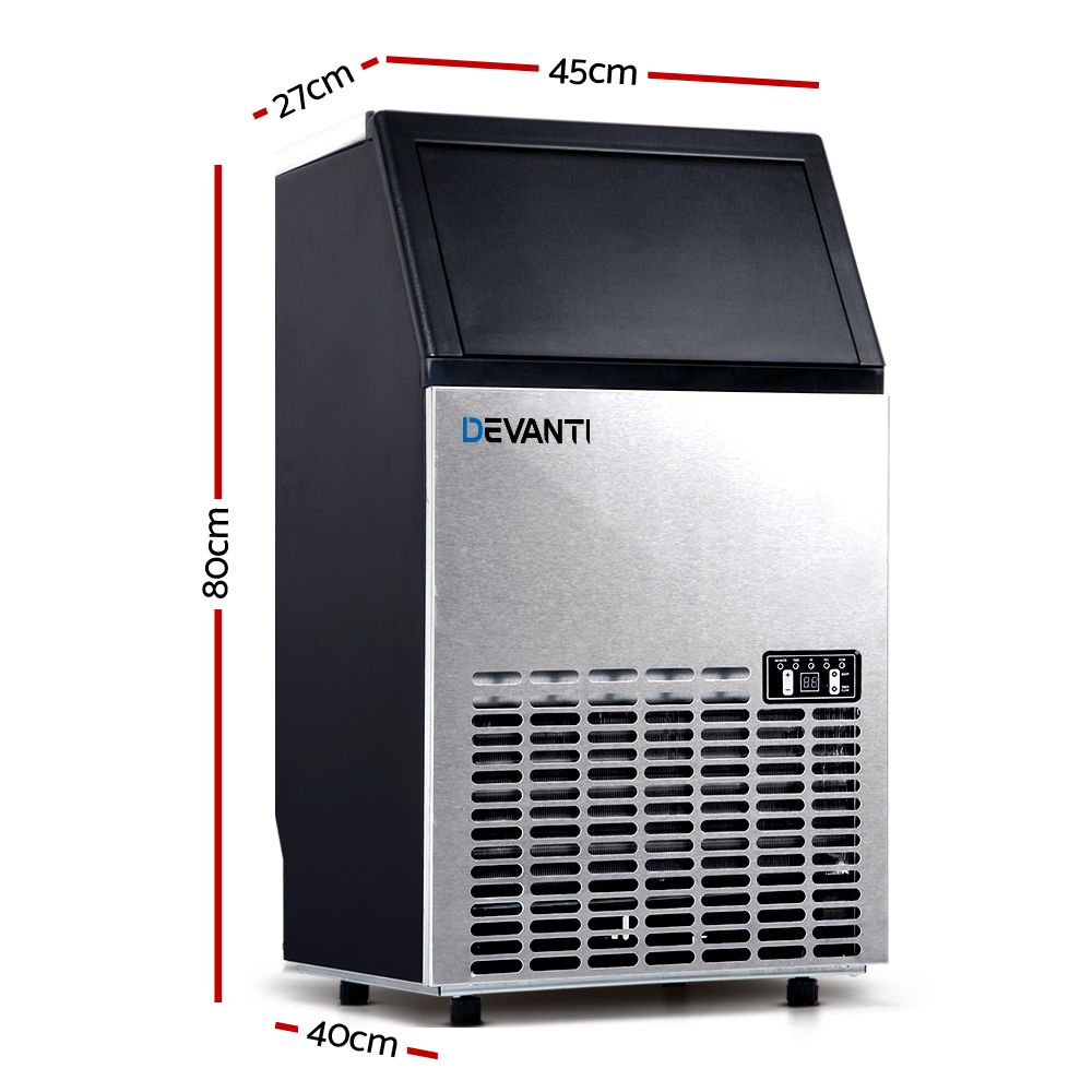 Devanti 45-60kg Commercial Ice Maker Machine Bedworld