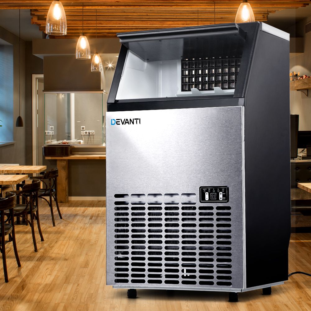 Devanti 45-60kg Commercial Ice Maker Machine Bedworld