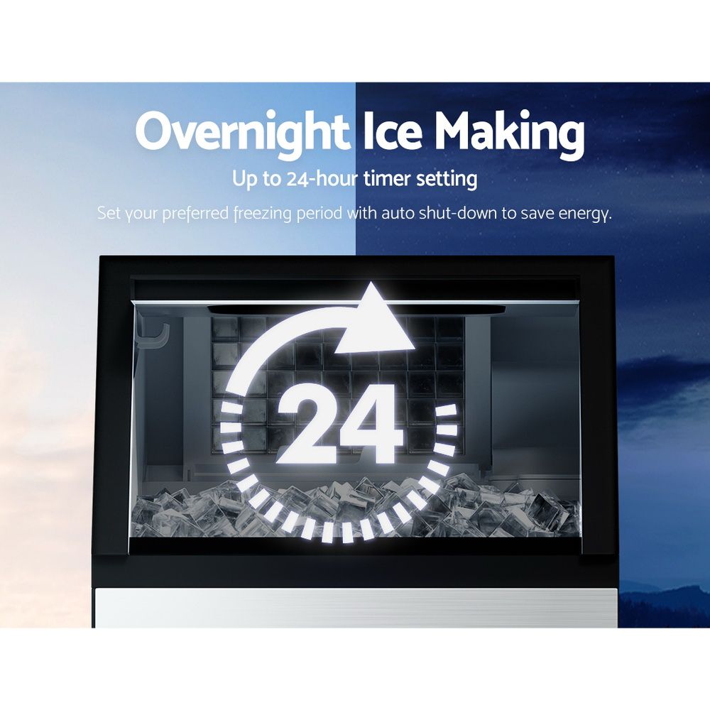 Devanti 45kg Commercial Ice Maker Machine Bedworld