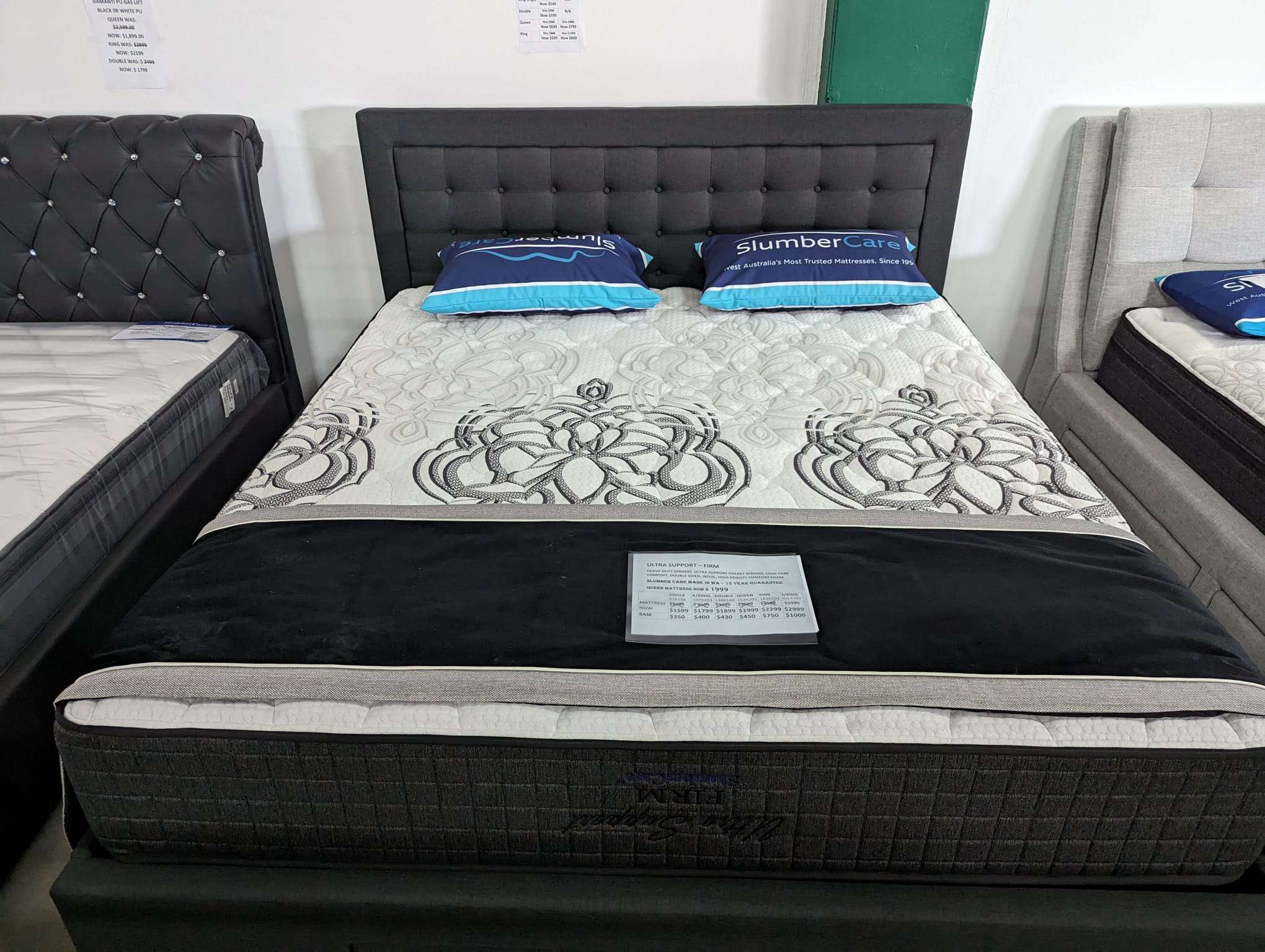 Ultra Support Firm Mattress - DOUBLE SIDED By Slumber Care