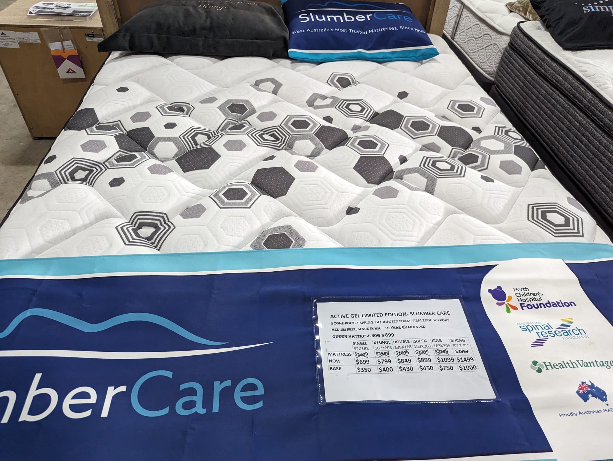 Active Gel Limited Edition Mattress By SlumberCare