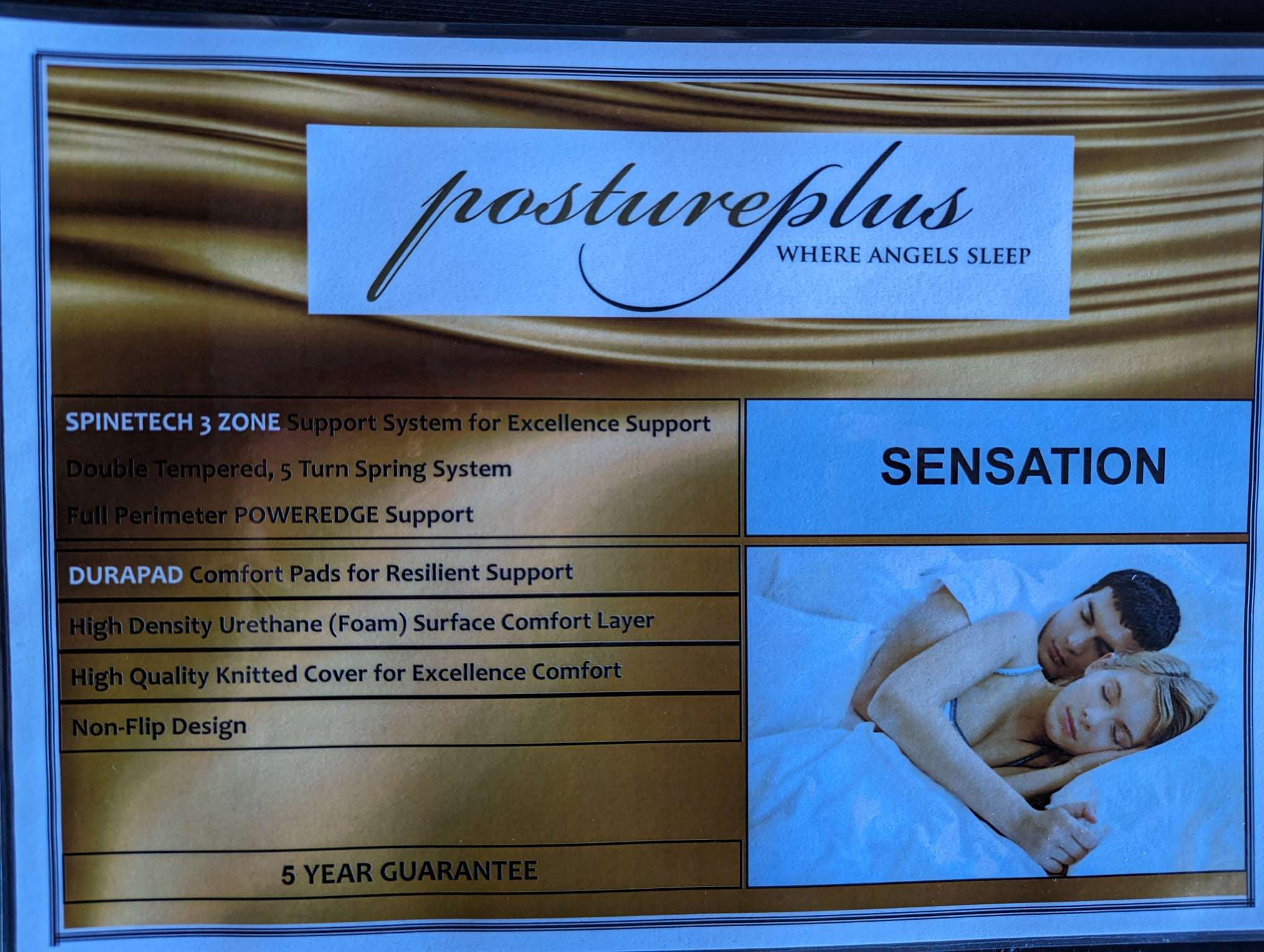 Posture Plus Mattress details