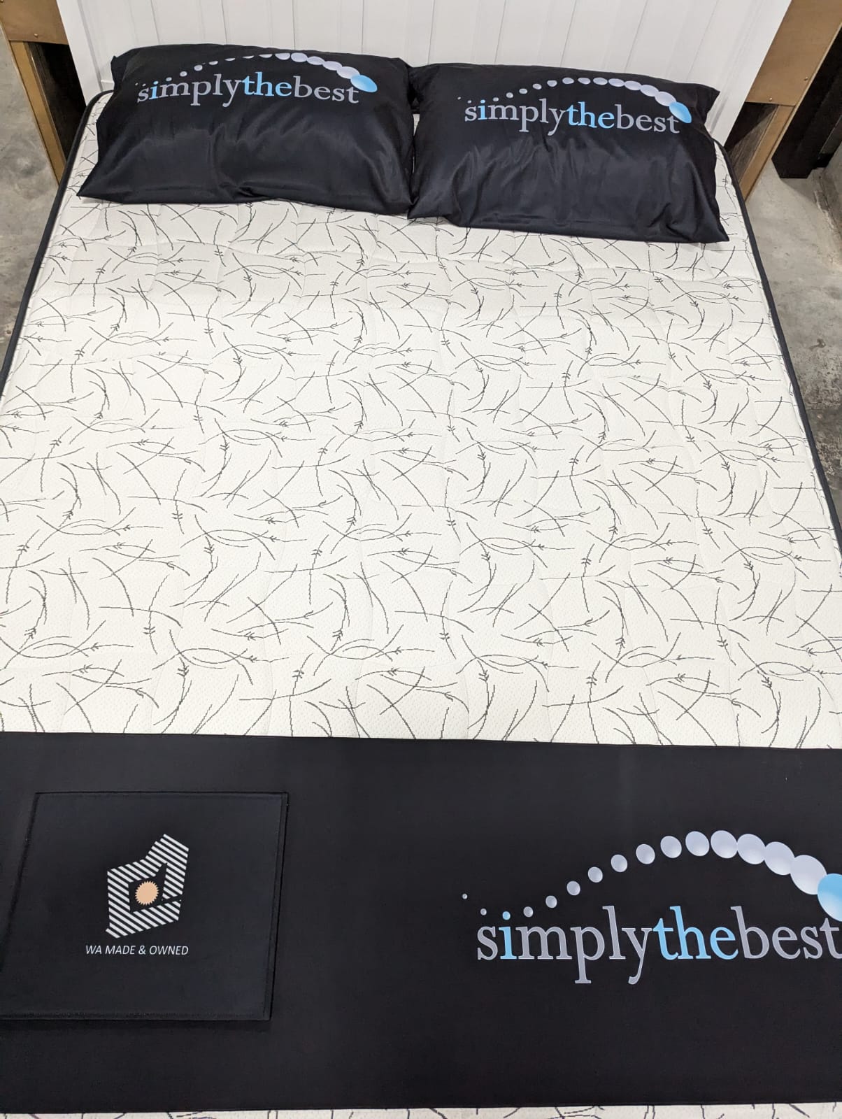 Posture Plus SENSATION Mattress by Simply The Best - view from above