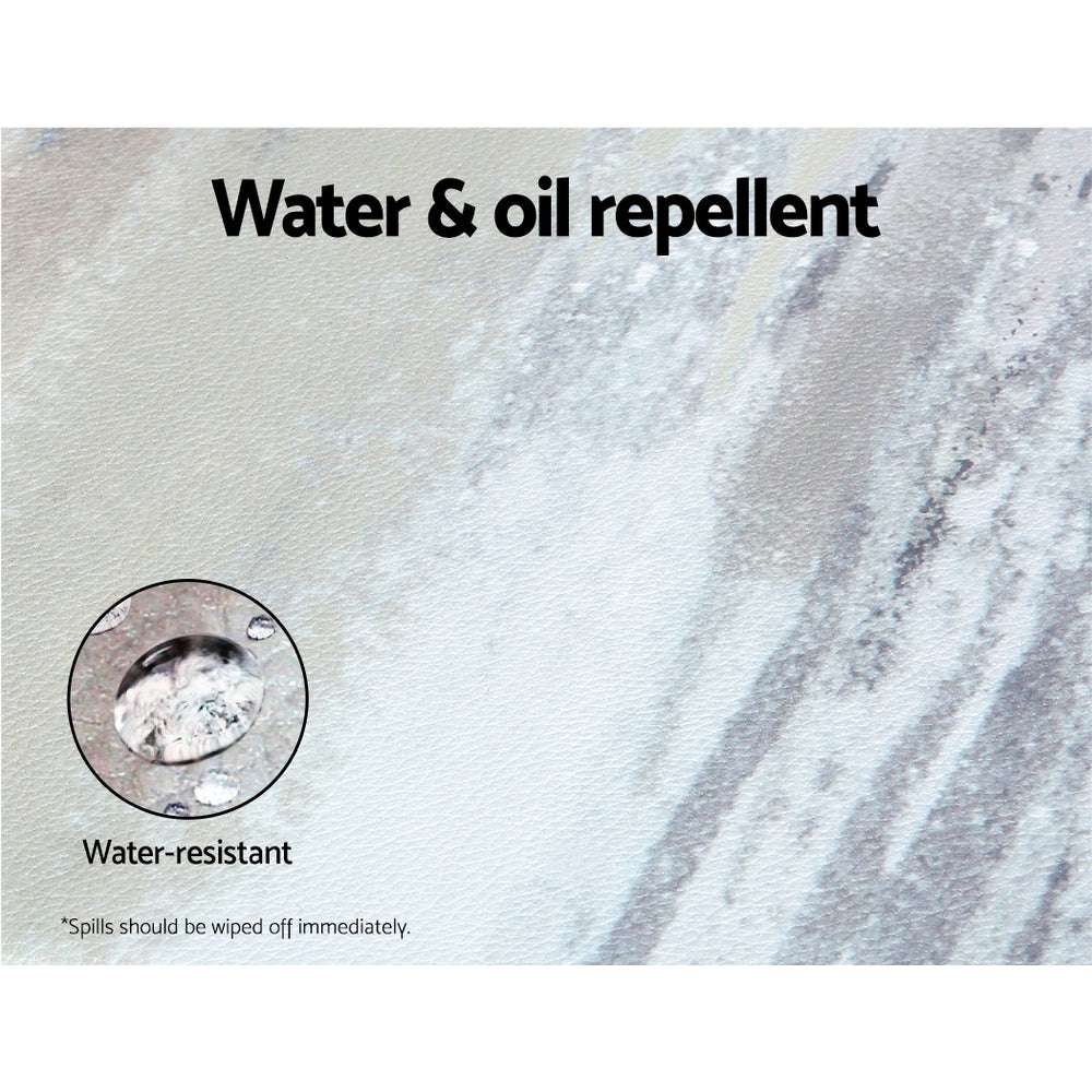 Artiss Kitchen Mat 45x150cm PVC Floor Rug Carpet