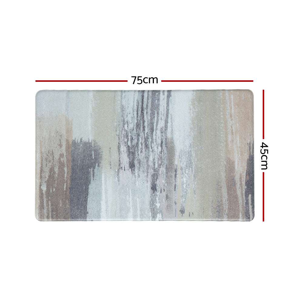 Artiss Kitchen Mat 45x75cm PVC Floor Rug Carpet