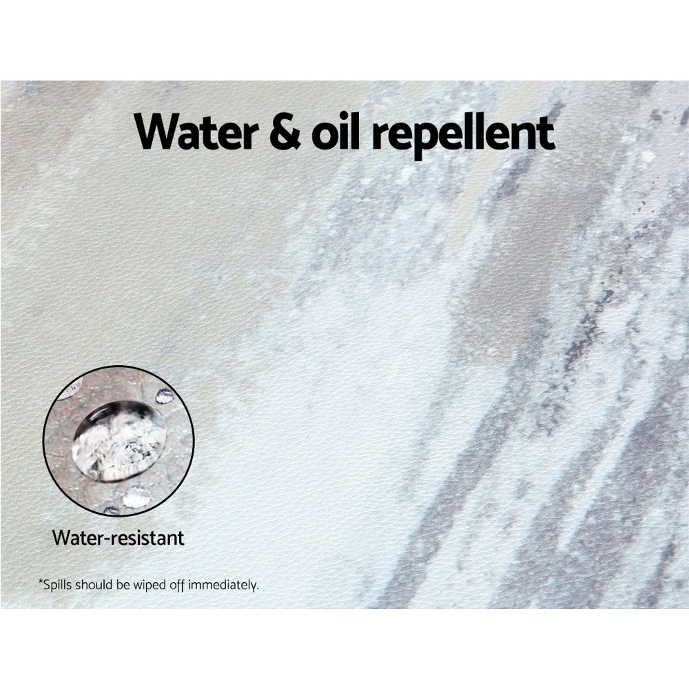 Artiss Kitchen Mat 45x75cm PVC Floor Rug Carpet