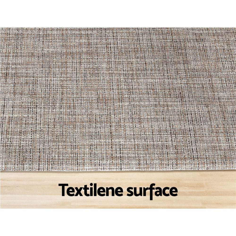 Artiss Kitchen Mat 45x150cm Textilene Floor Rug Carpet