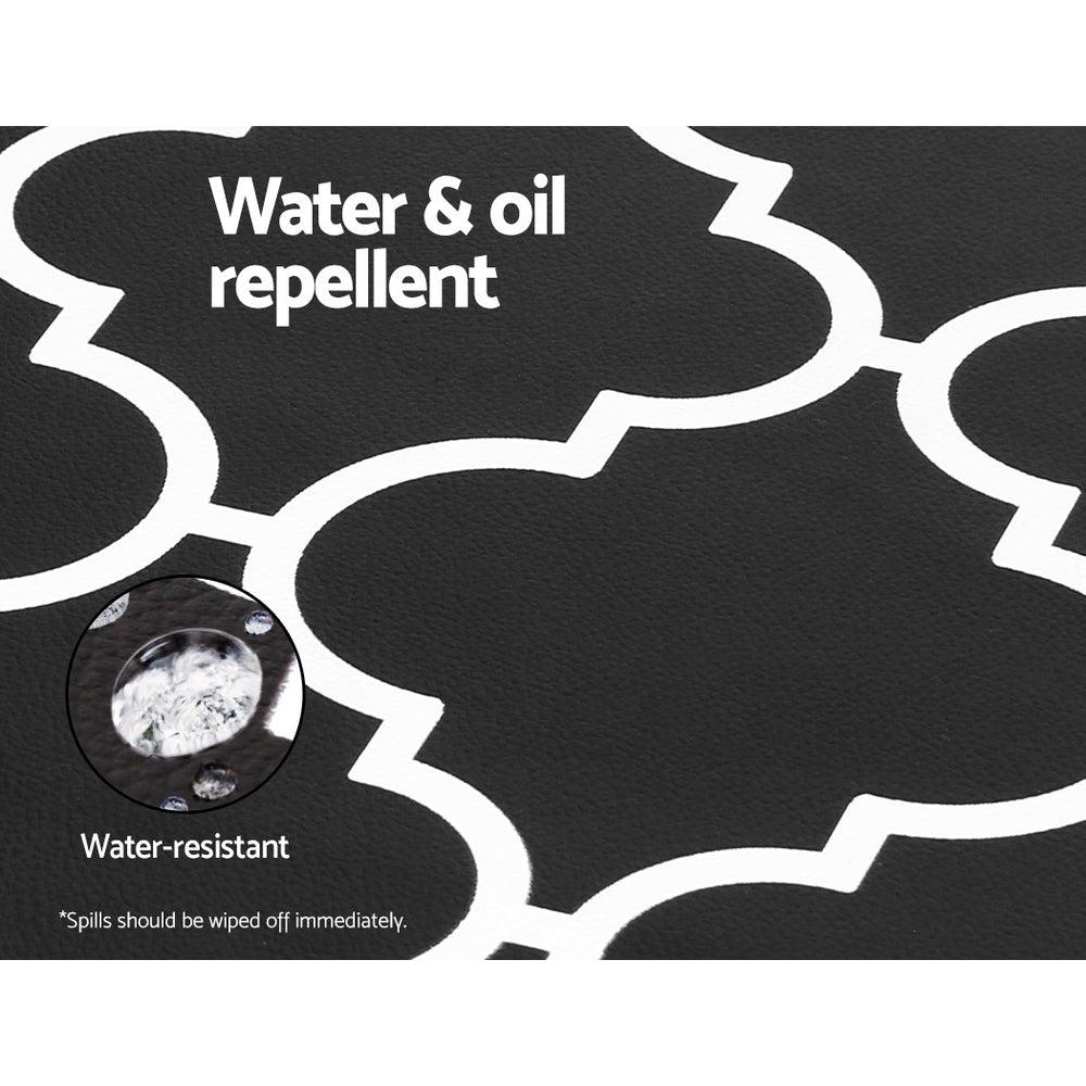 Artiss Kitchen Mat 45x120cm PVC Floor Rug Carpet