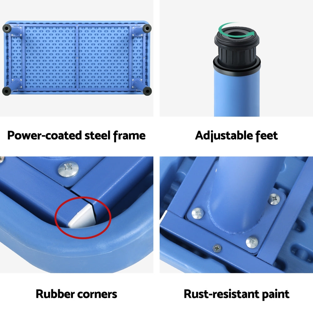 Keezi Kids Study Desk & Chairs (5 Pcs)