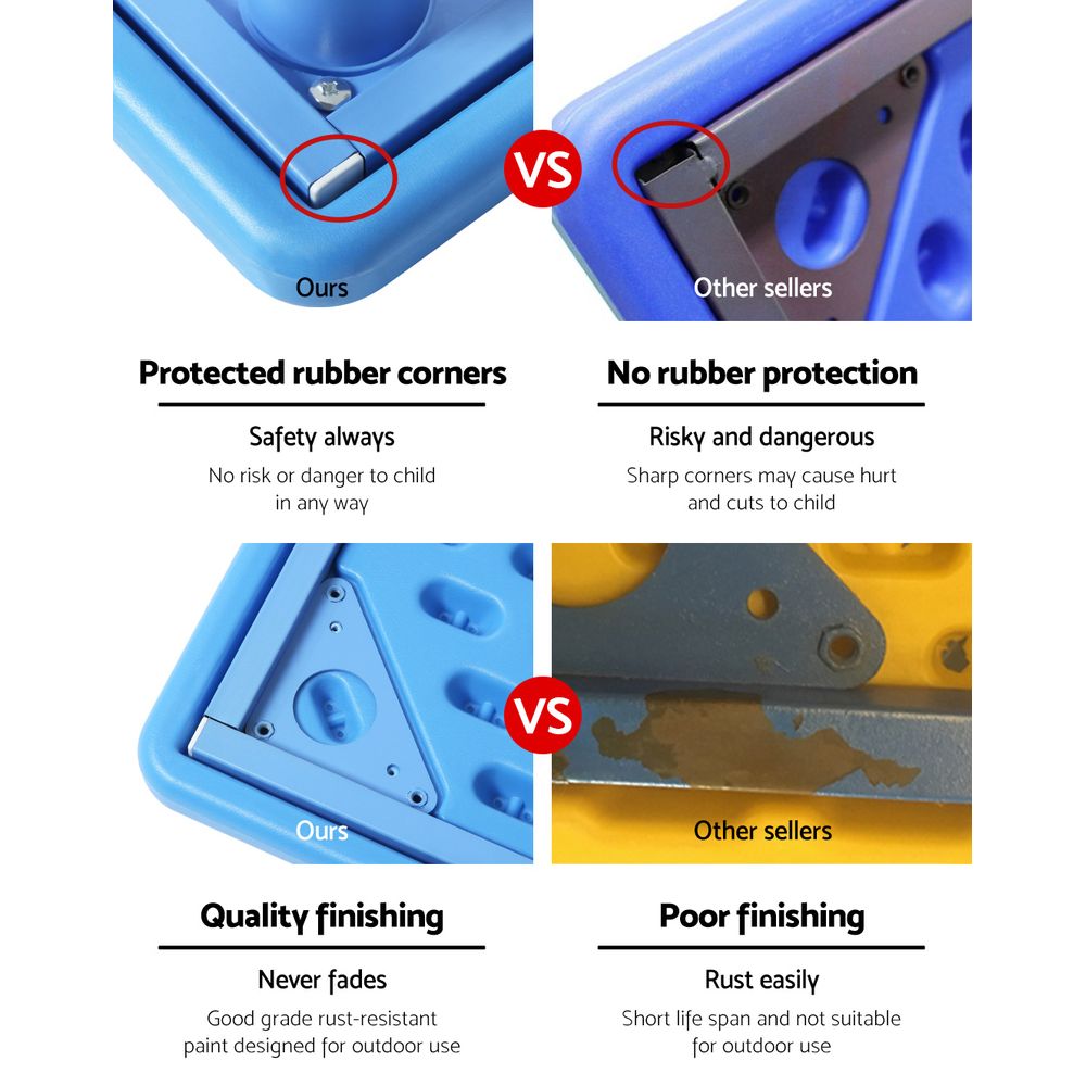 Keezi 5pc Kids Table & 4 Chairs Set