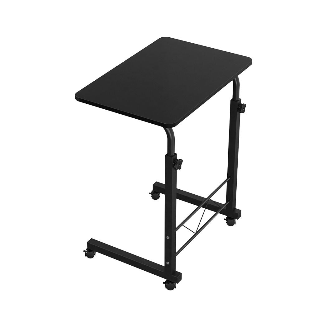 Artiss Laptop Desk Table Adjustable 60CM Black Bedworld