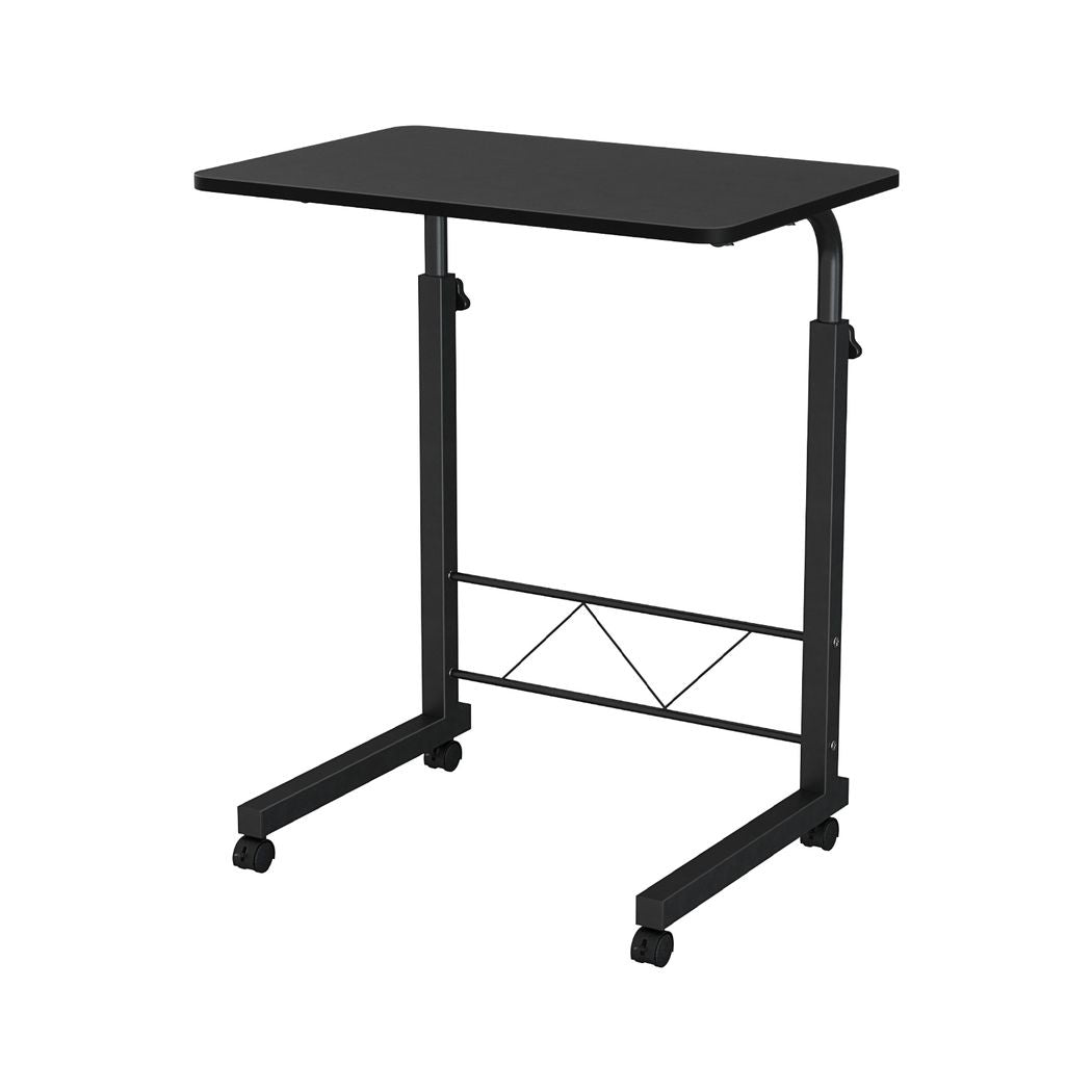 Artiss Laptop Desk Table Adjustable 60CM Black Bedworld