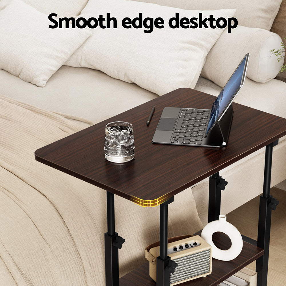 Artiss Laptop Desk Height Adjustable Mobile Workstation Computer Desks 60CM Bedworld