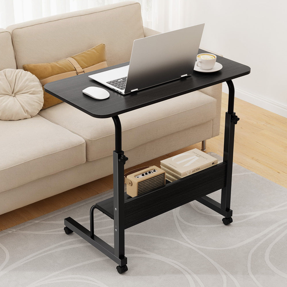 Artiss Laptop Desk Portable Sit Stand Desks Height Adjustable Workstation 80CM Bedworld