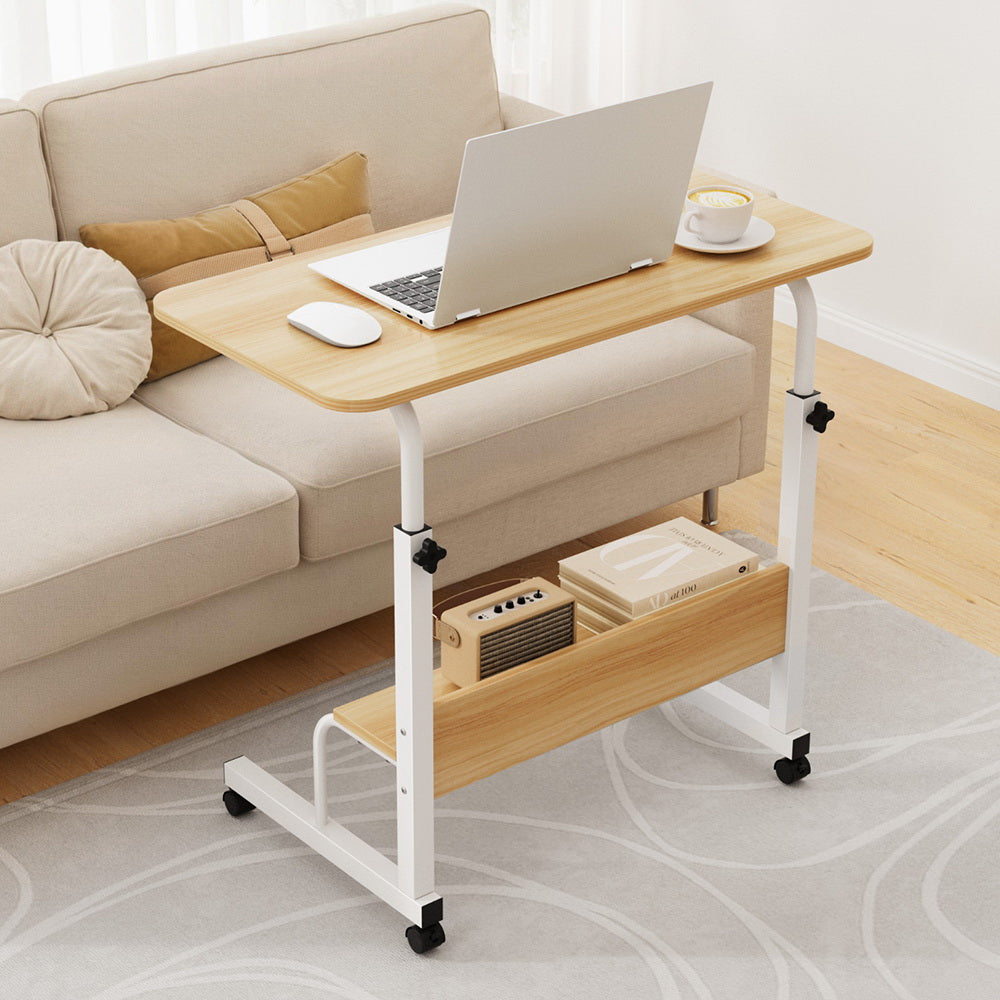 Artiss Laptop Desk Portable Sit Stand Desks Height Adjustable Workstation 80CM Bedworld