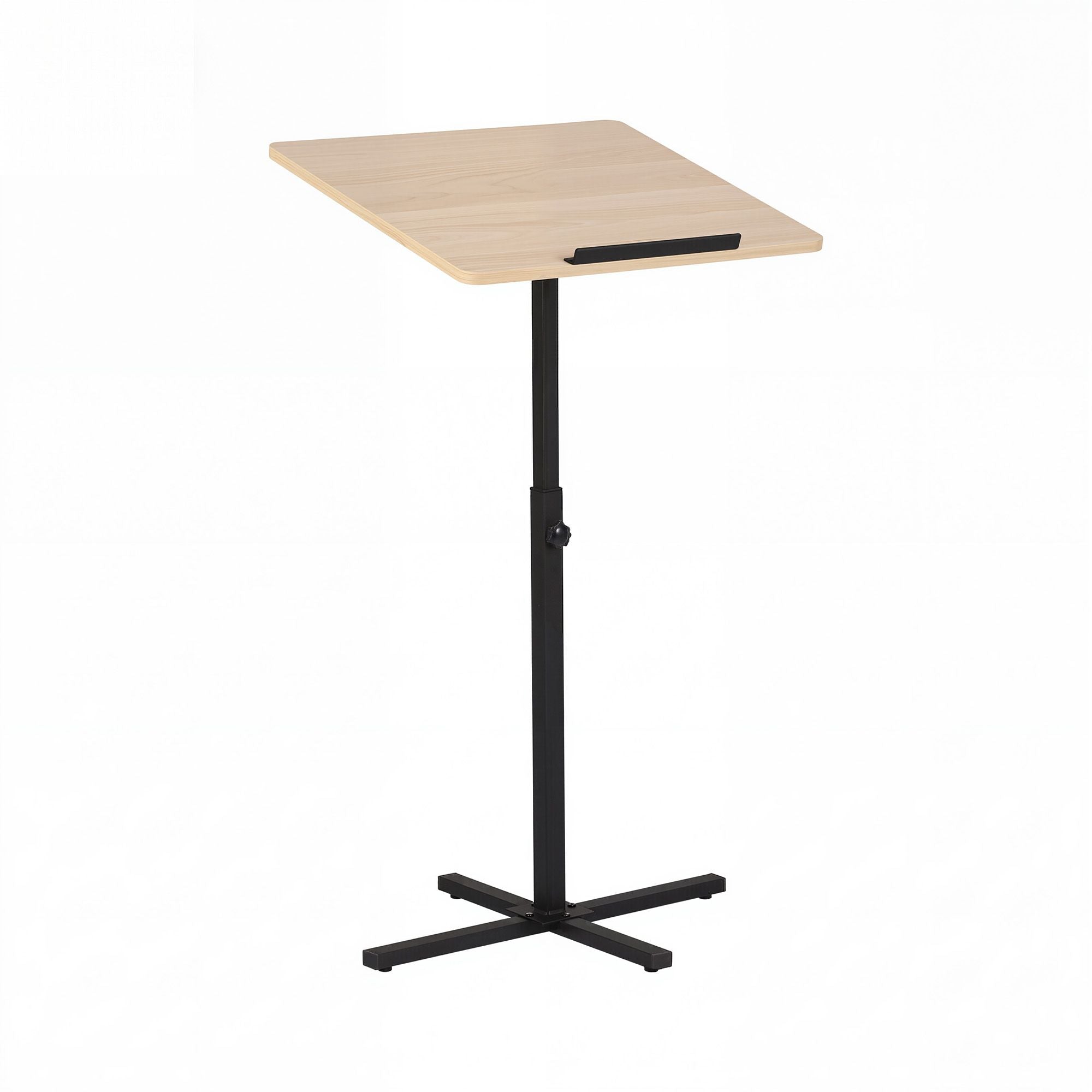 Artiss Floor Podium Stand 78-127CM Height Adjustable Portable Laptop Desk Bedworld