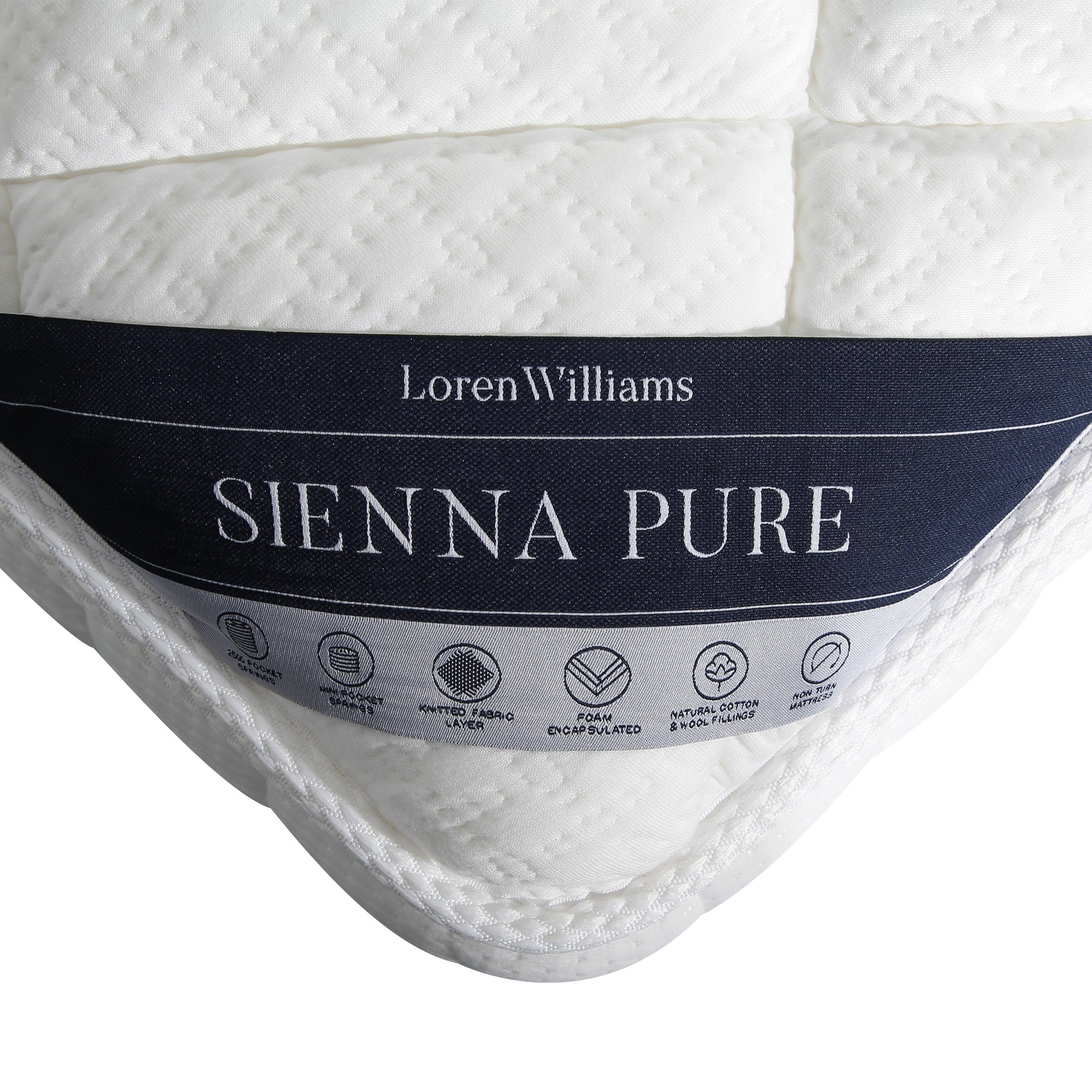 Sienna Pure Gentle Plush Loren Williams Mattress
