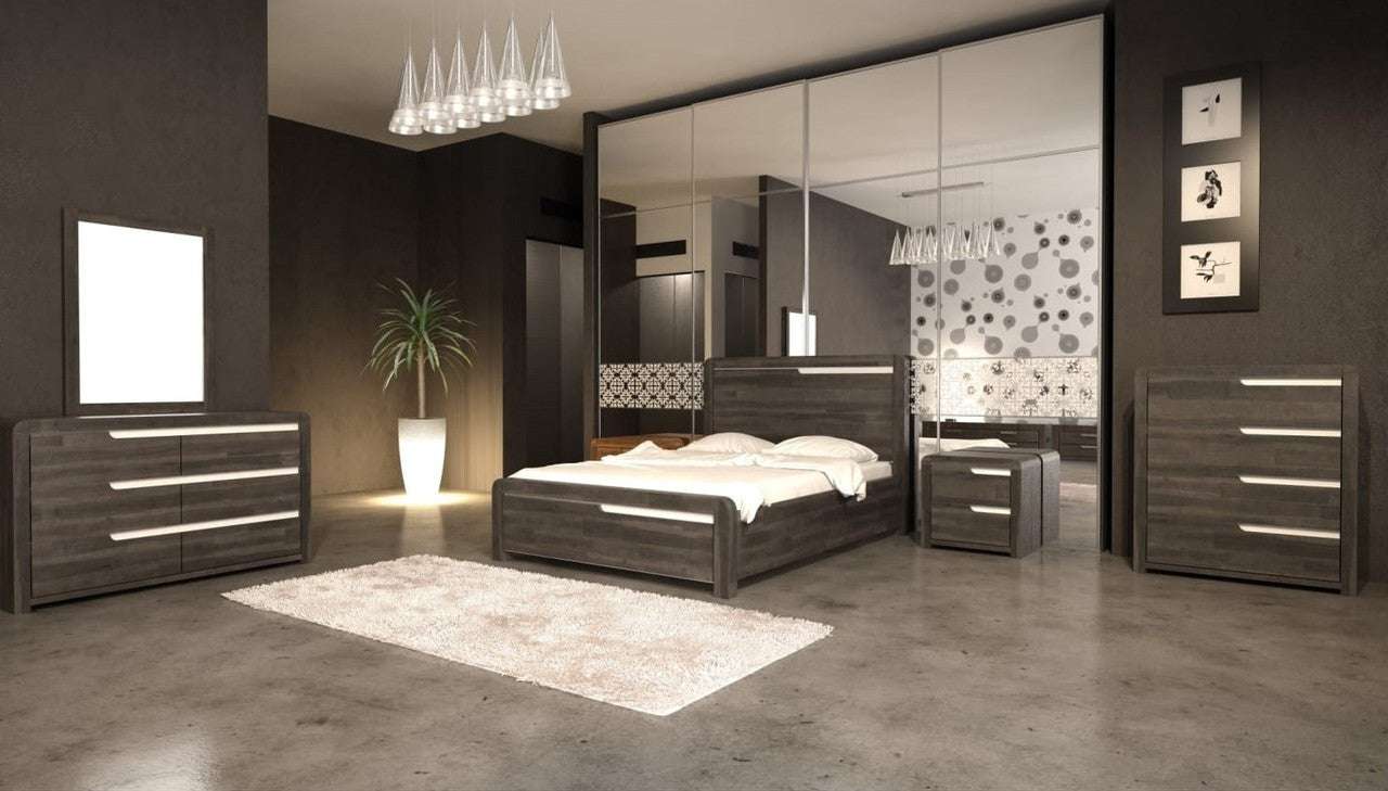 Luena ACACIA Timber Bedroom Suite