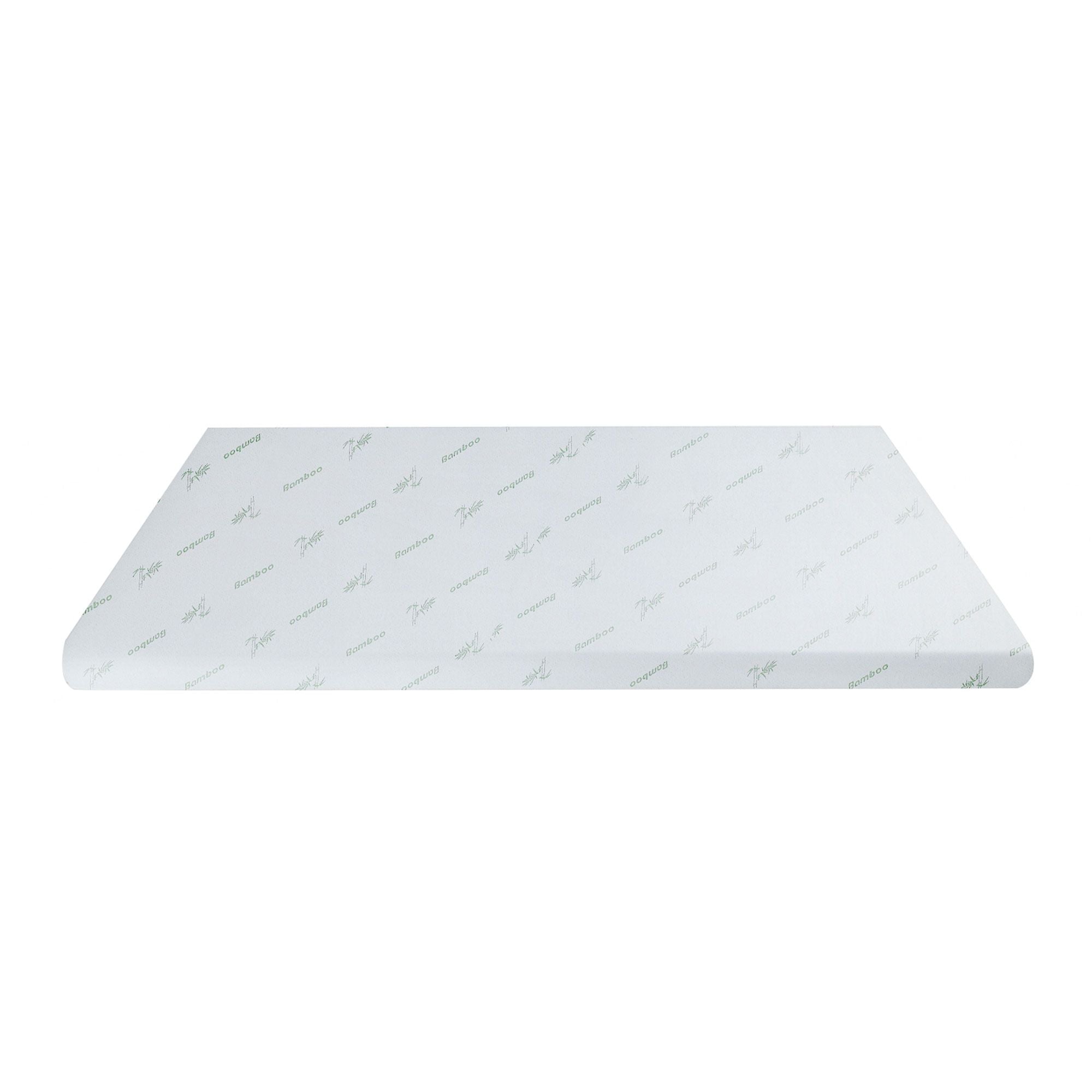 Giselle Bedding Memory Foam Mattress Topper 7-Zone 5cm Single Bedworld