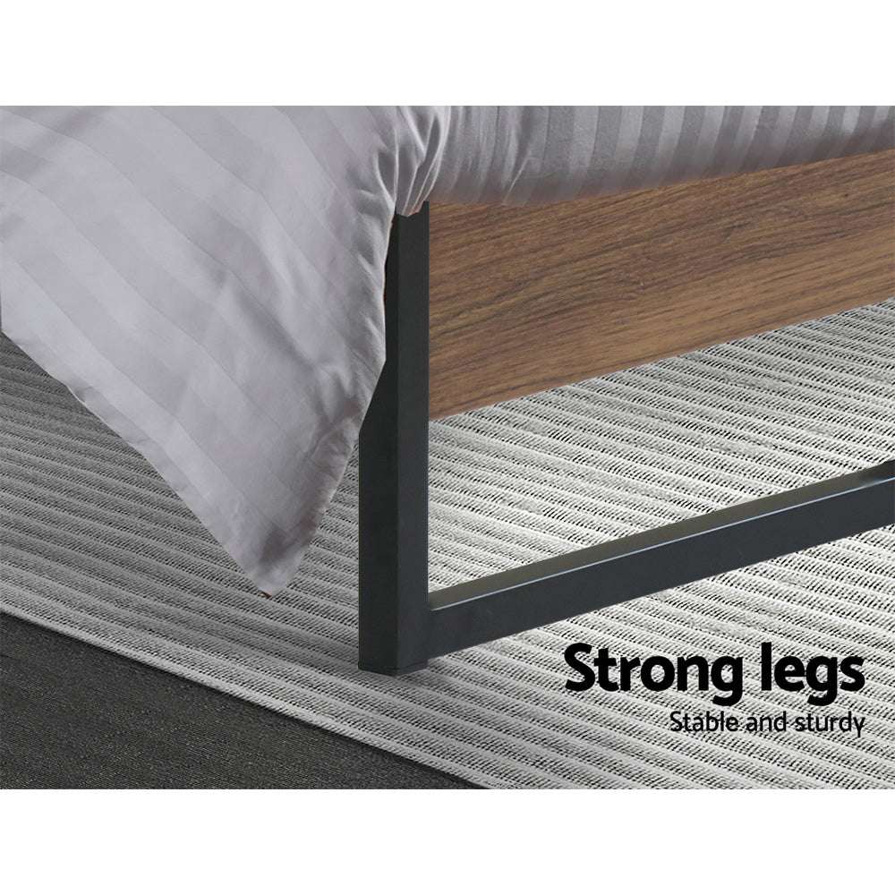 Artiss Bed Frame Metal Bed Frame Bed Base OSLO - Single