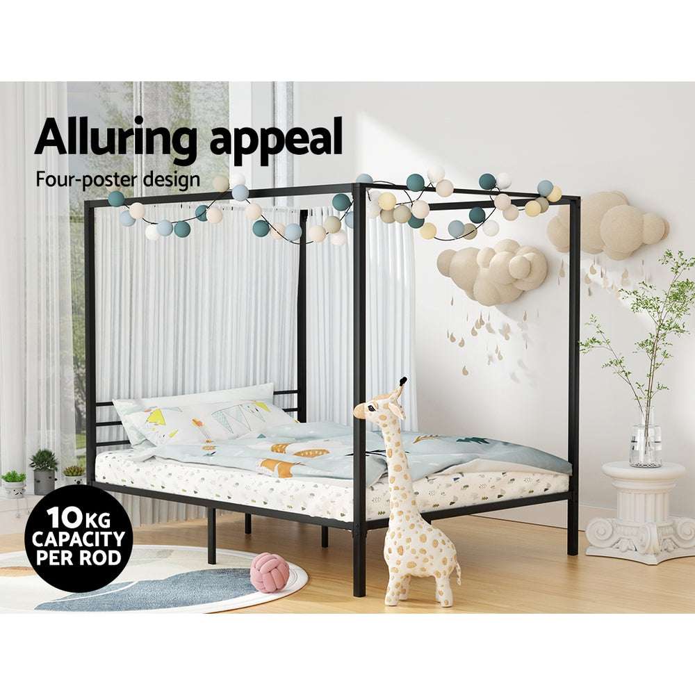 Artiss Bed Frame Queen Size Metal Bed Frame POCHY