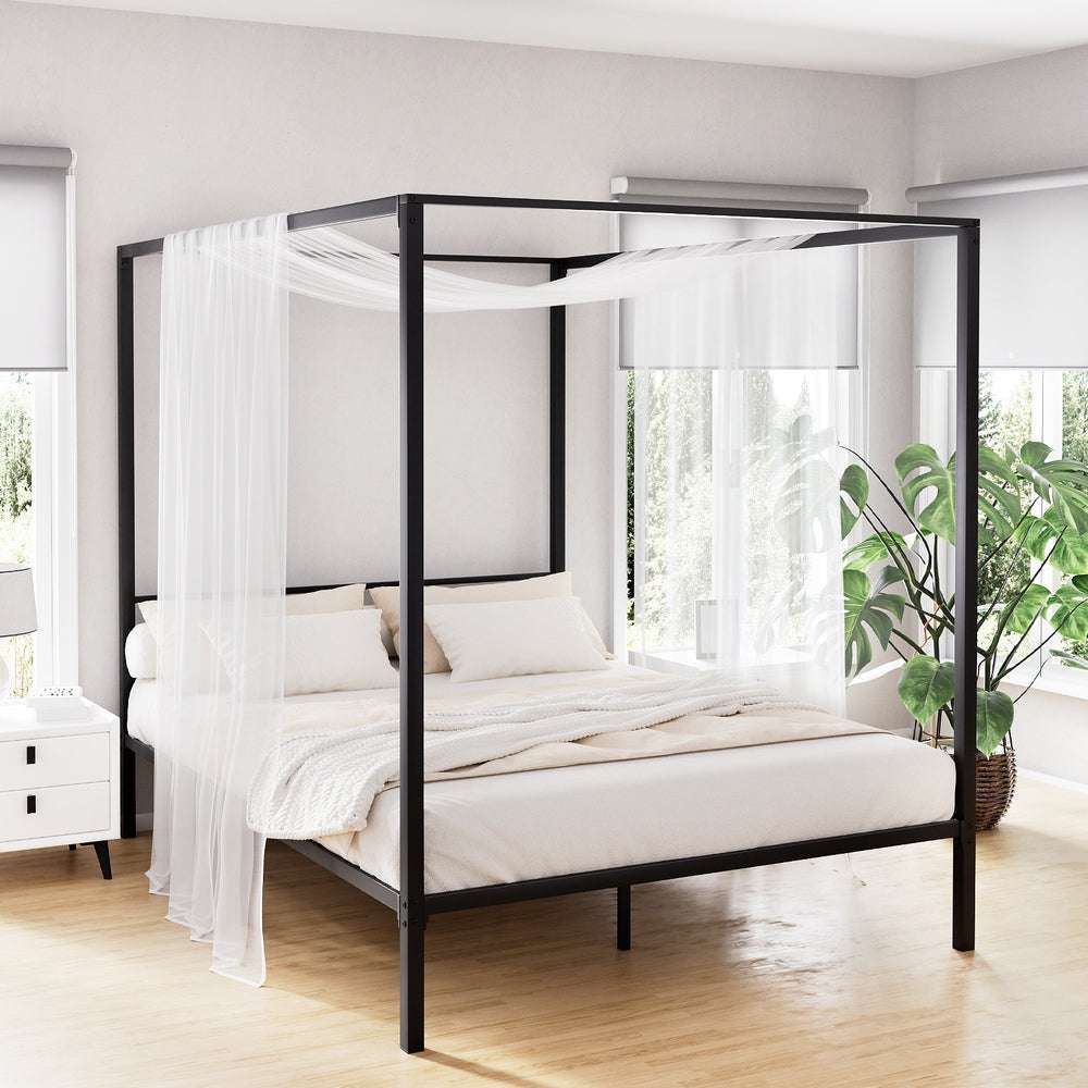 Artiss Bed Frame Queen Size Metal Bed Frame POCHY