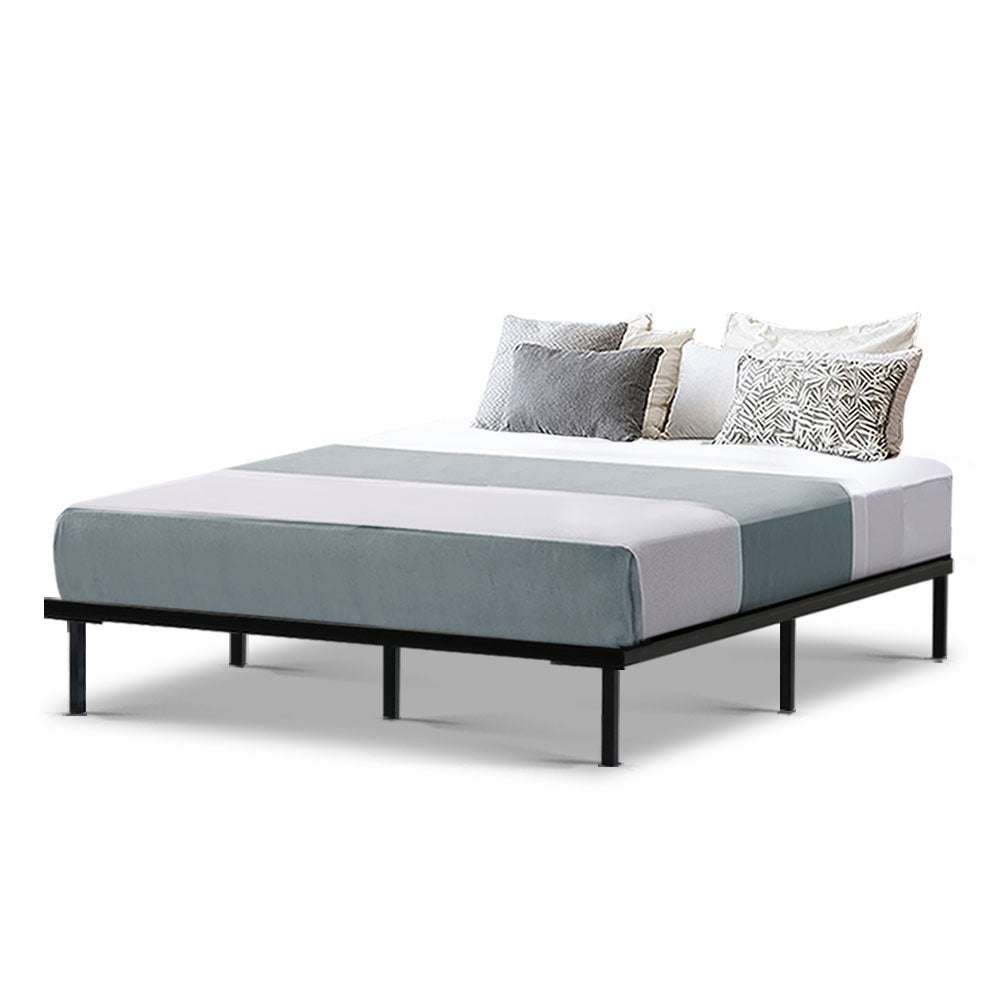 Artiss Bed Frame Queen Size Metal Bed Frame TED