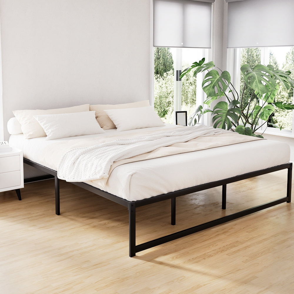 Artiss Bed Frame King Size Metal Bed Frame TINO