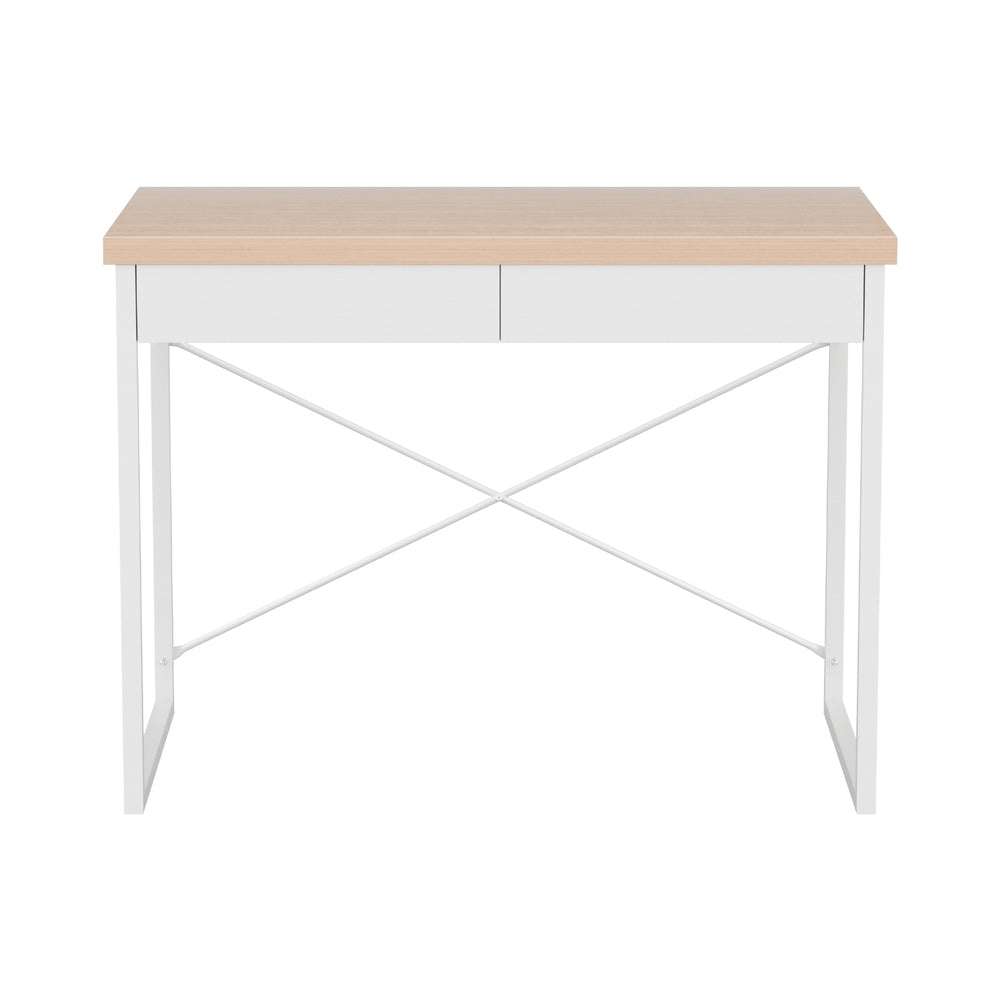 Artiss Computer Desk Drawer Storage Oak 100CM