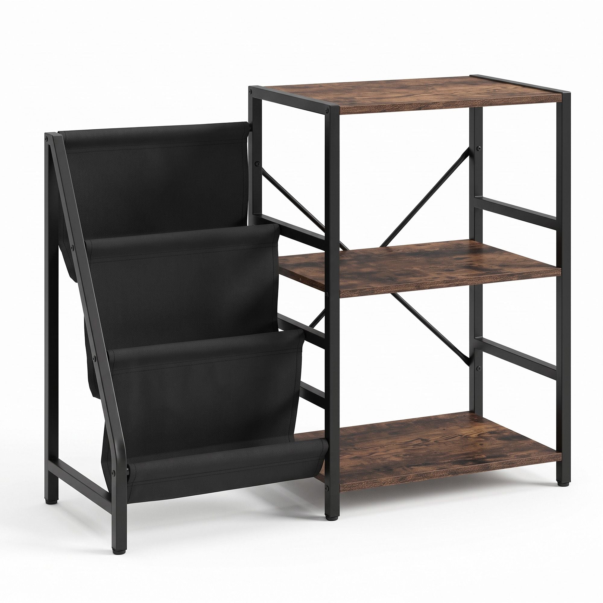 Artiss Record Player Stand with 3-Tier Vinyl Record Storage Turntable Stand Bedworld