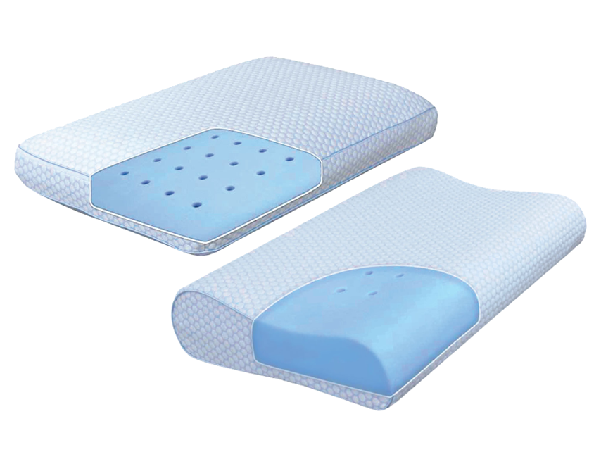 MLILY Sensipolar Gel Fusion Traditional Pillow : Traditional / Contour