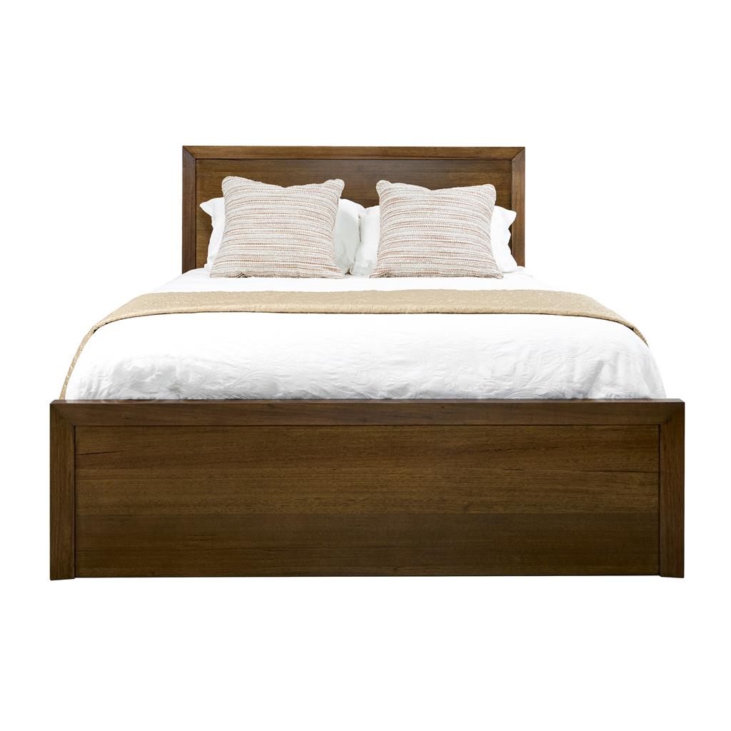 Marina Gaslift Storage Bed Frame in Smoke | Bedworld