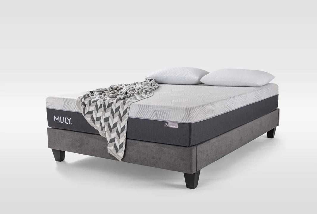 Mlily CarbonCool Hybrid 28cm Mattress with cooling memory foam and springs