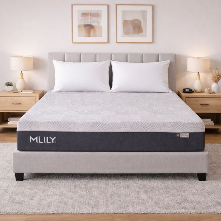 Mlily Carbon Cool Memory Foam Mattress 28 cm – Pressure Relief & Support