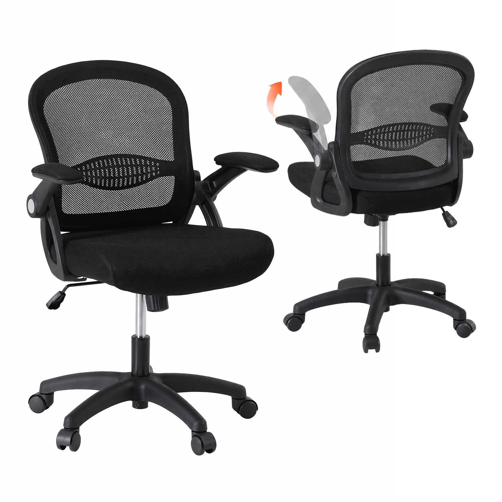 Artiss Mesh Office Chair Computer Gaming Desk Chairs Work Study Mid Back Bedworld