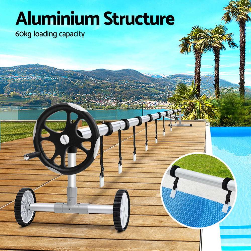 55m Adjustable Swimming Pool Solar Blanket Reel