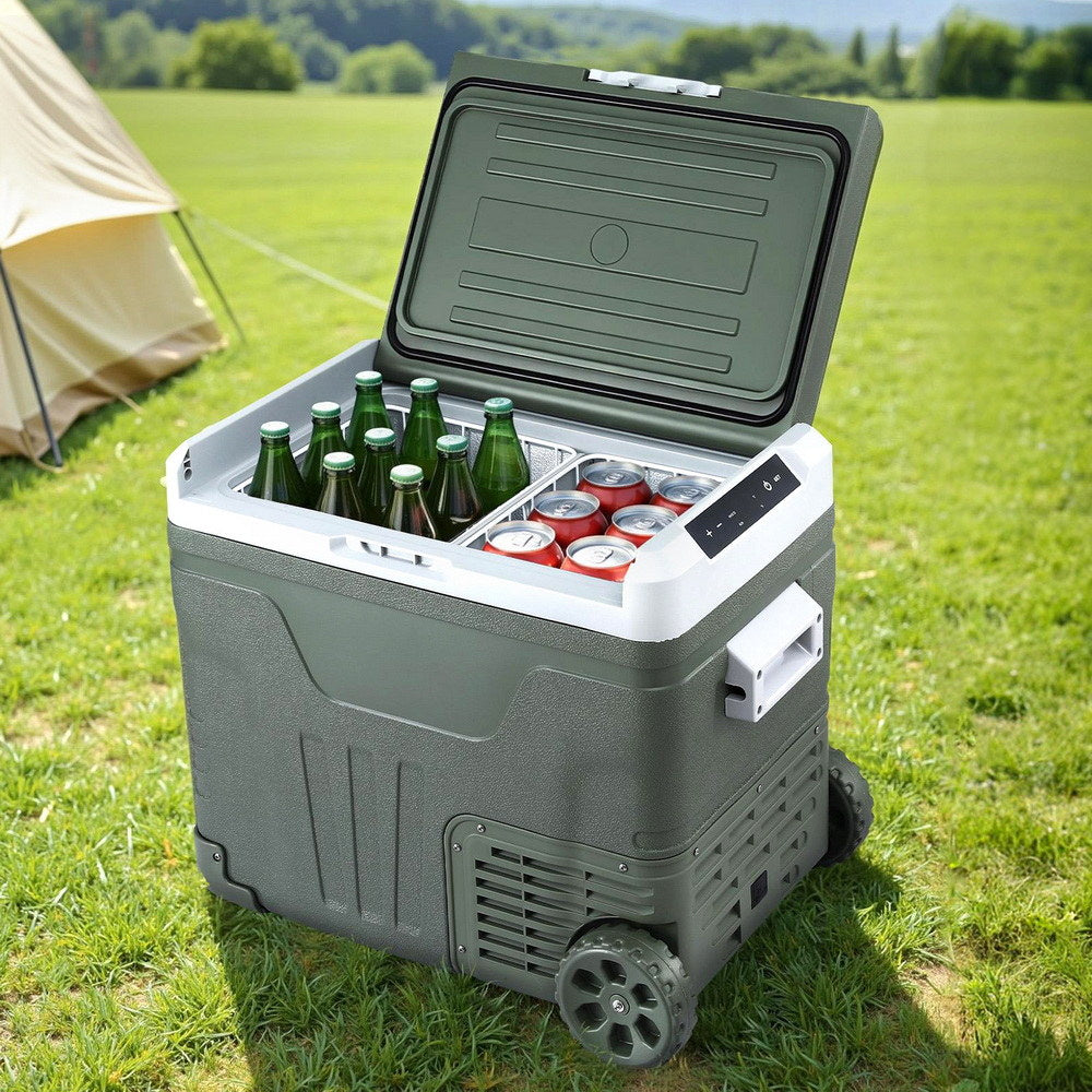 Glacio Portable Fridge 50L Camping Bar Fridges Freezer 12V/24V/240V