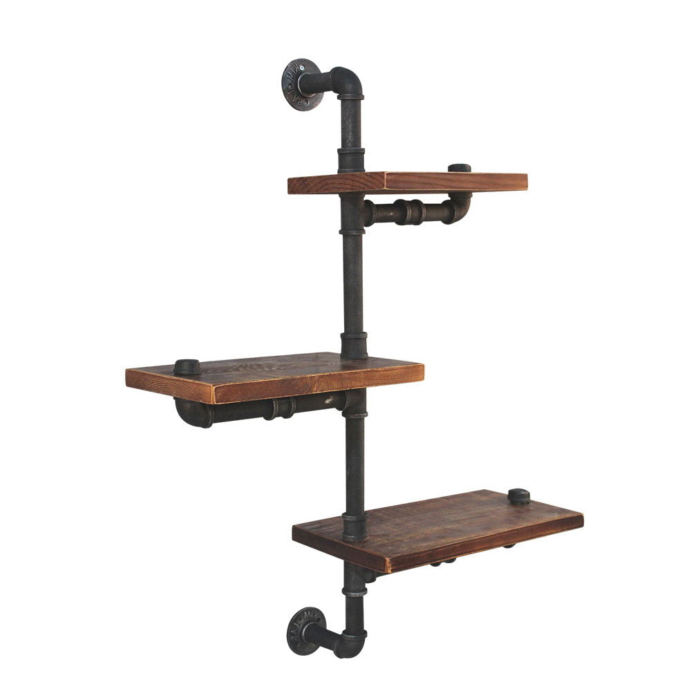 Artiss Floating DIY Pipe Shelf 3 Tiers - IVAN Bedworld