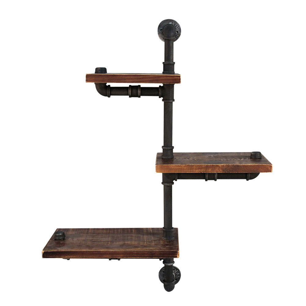 Artiss Floating DIY Pipe Shelf 3 Tiers - IVAN Bedworld