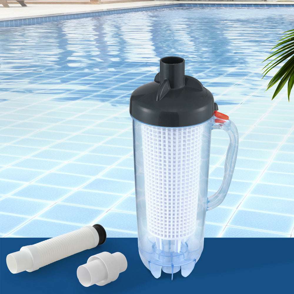 Aquabuddy Pool Leaf Canister Cleaner Suction Catcher
