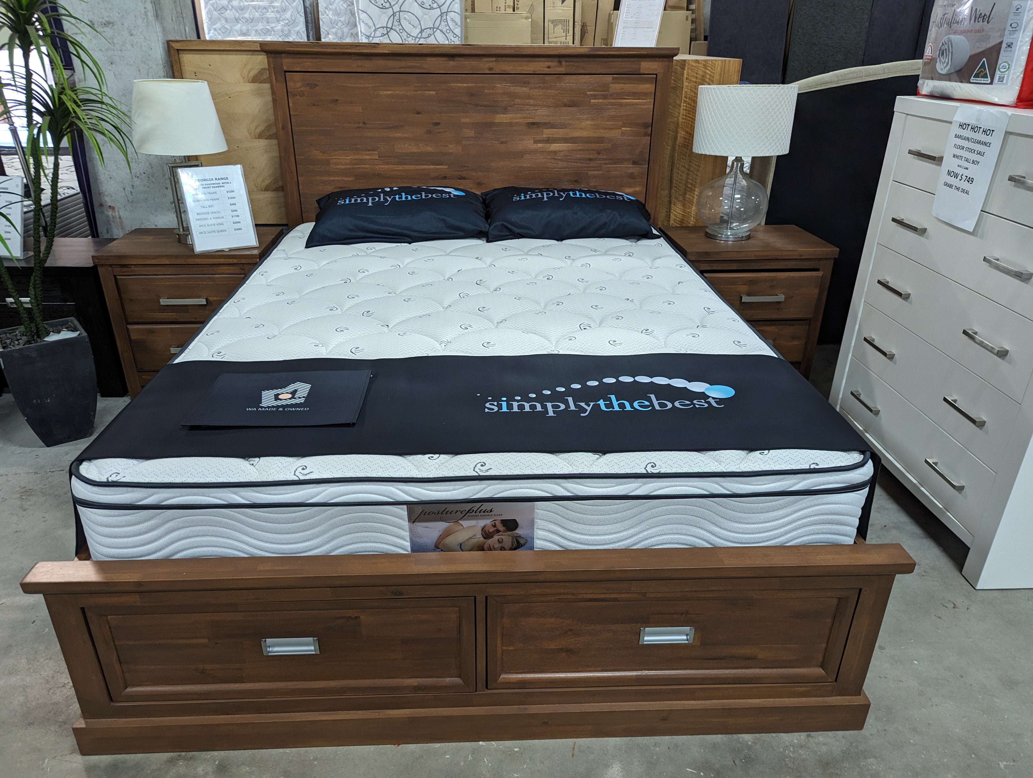 Active Health Energy Mattress by SIMPLY THE BEST - PosturePlus series