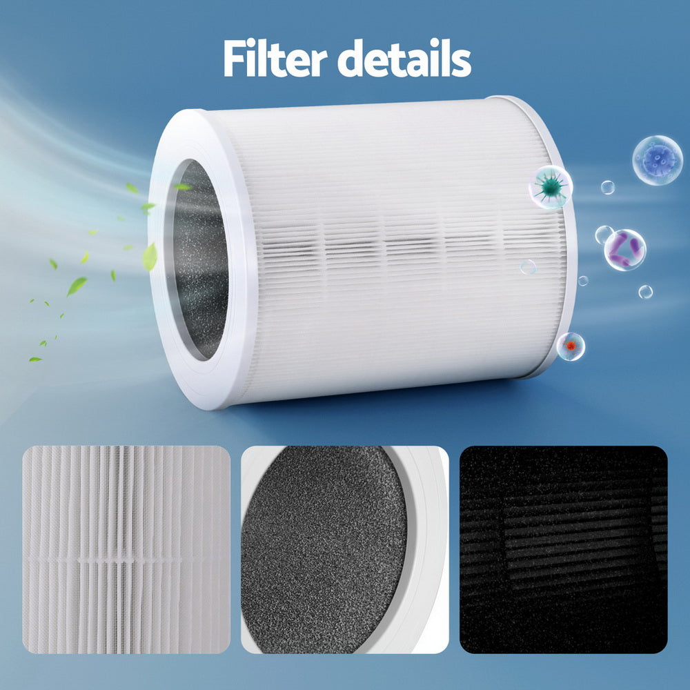 Devanti Air Purifier HEPA Filter (4 Layers)