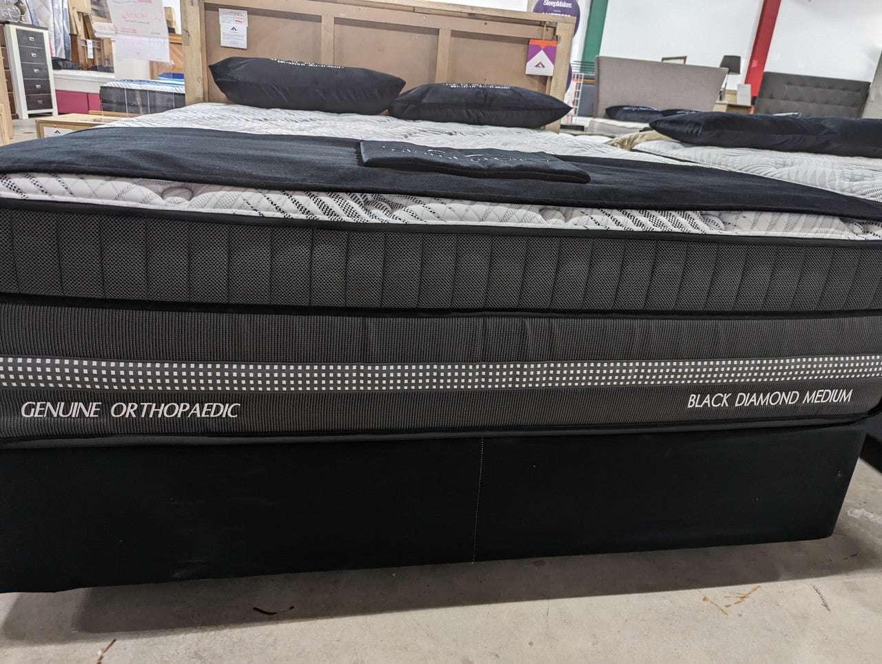 Slumbercare Genuine Orthopaedic Black Diamond Mattress in Perth