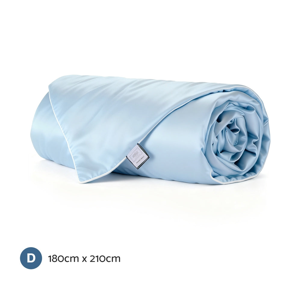 Giselle Tencel Quilt 200GSM Summer Quilts Comforter Doona Light Weight Soft Throw Blanket Double