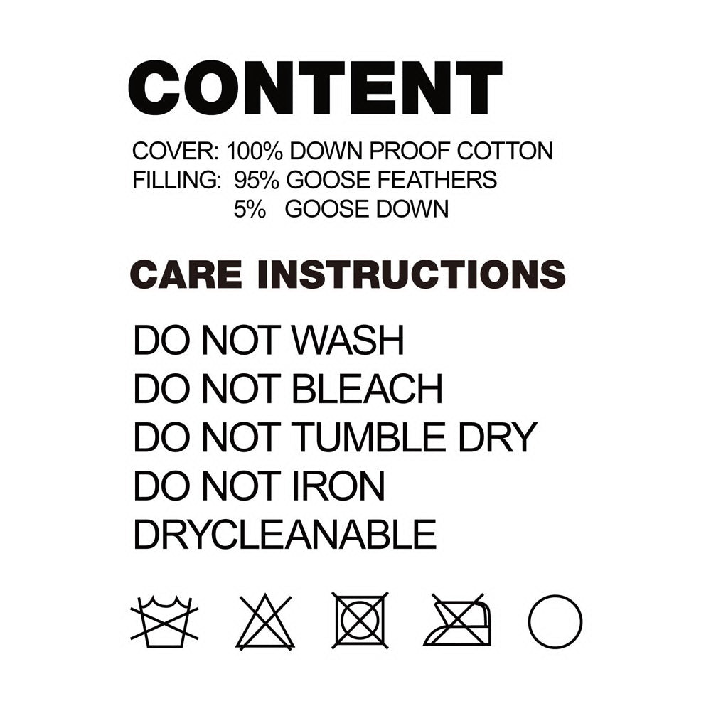 Giselle Bedding Double Goose Down Feather Quilt (700gsm)