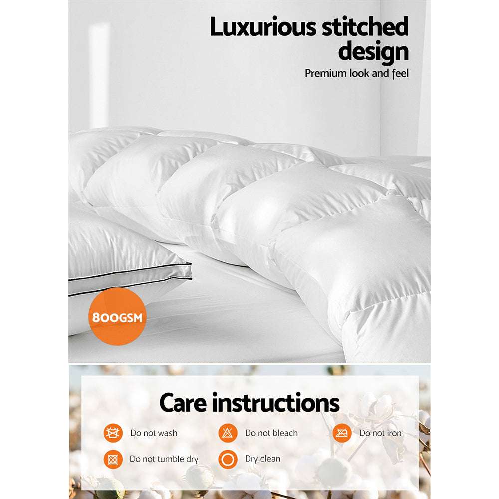 Giselle Bedding 800GSM Goose