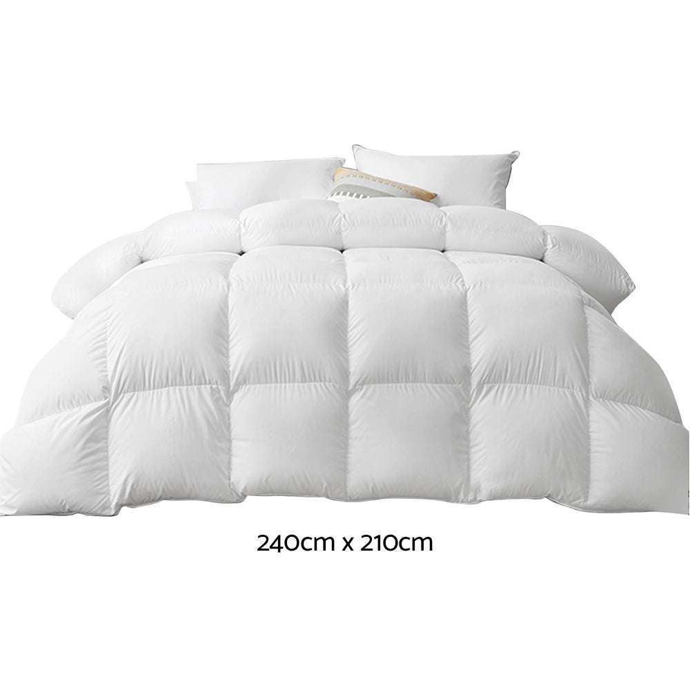 Giselle Bedding 500GSM Goose Down Feather Quilt King