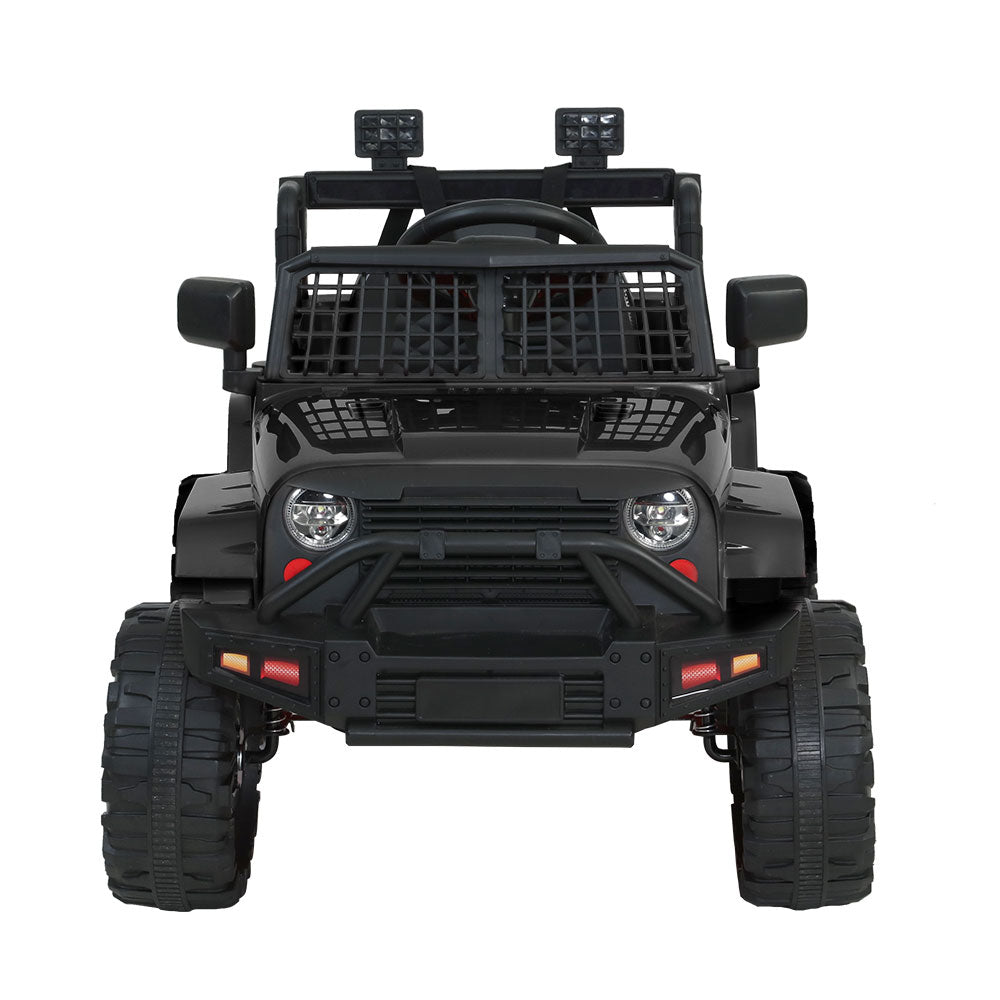 Kids Ride On Car 12V Rigo Electric Jeep Remote Black