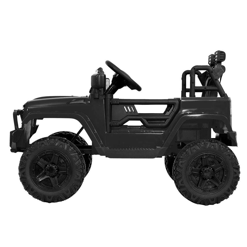 Kids Ride On Car 12V Rigo Electric Jeep Remote Black