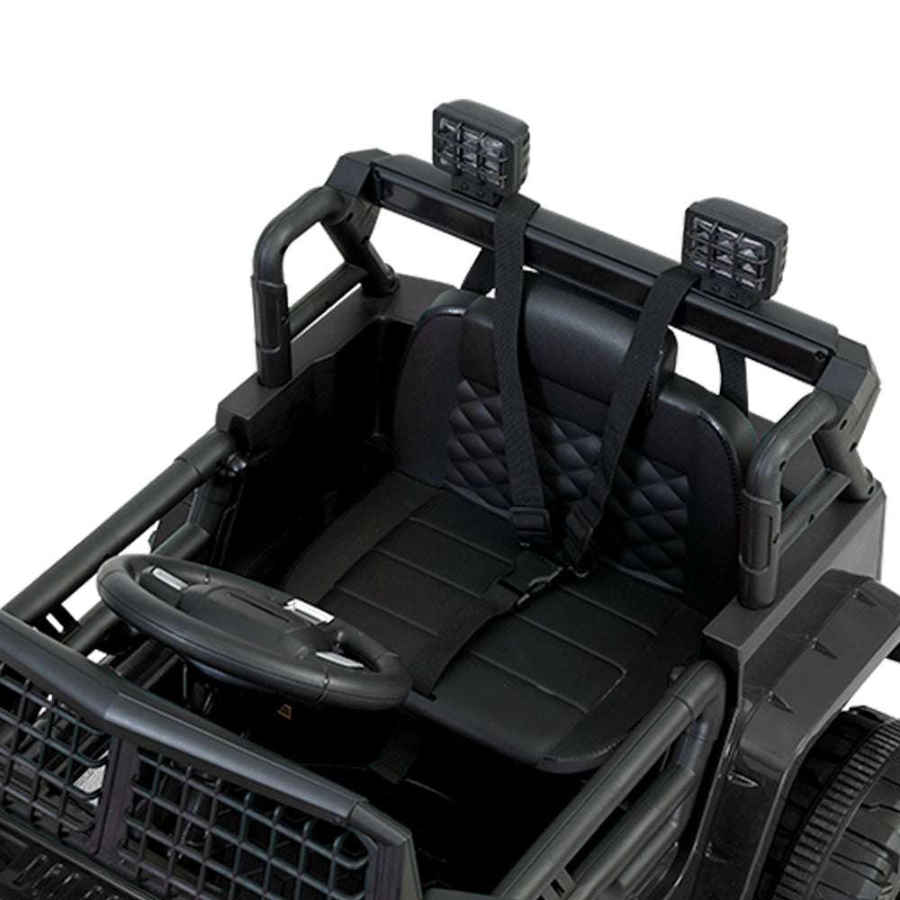 Kids Ride On Car 12V Rigo Electric Jeep Remote Black